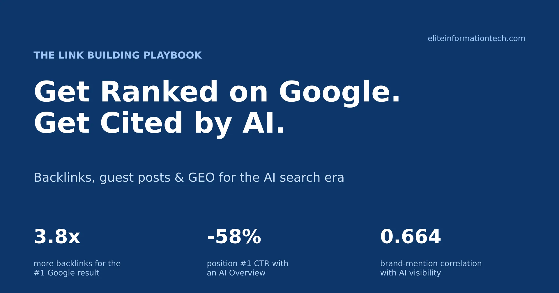 Link Building for the AI Search Era: How to Get Ranked on Google and Cited by ChatGPT