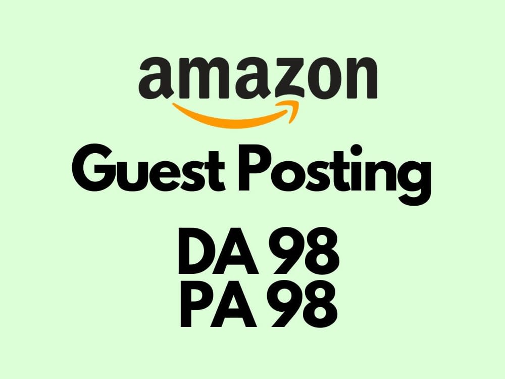 Guest Post on Amazon.co.uk and Amazon.com DA 94 (Dofollow)