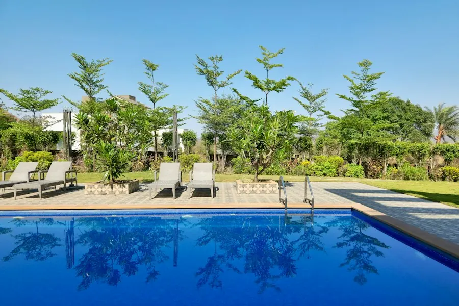 Resort-style club pool