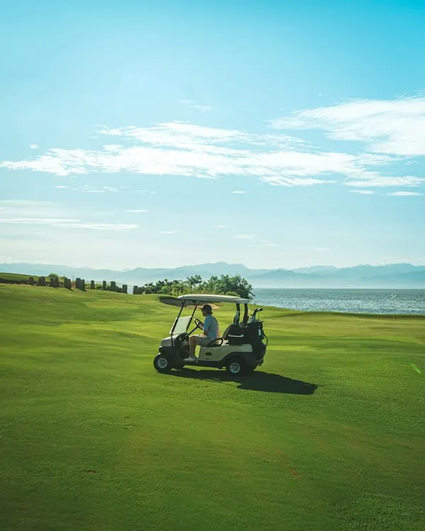 Golf course scenery
