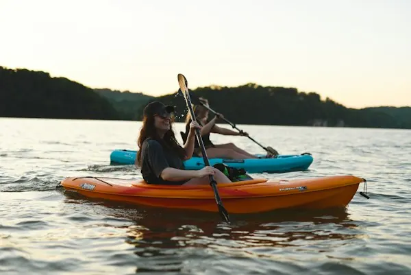 Outdoor equipment in use