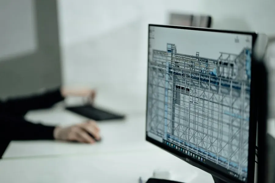 Person reviewing a dashboard on a computer