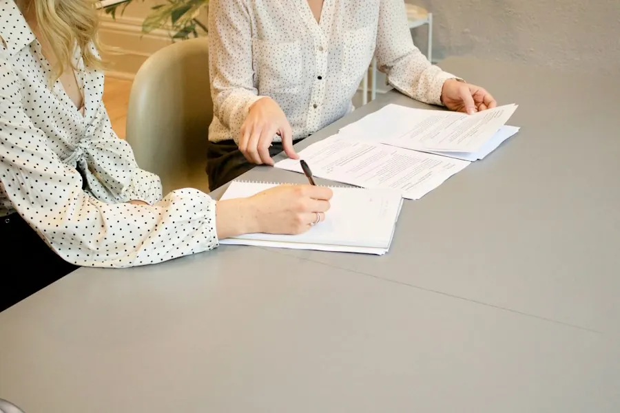 Signing business documents