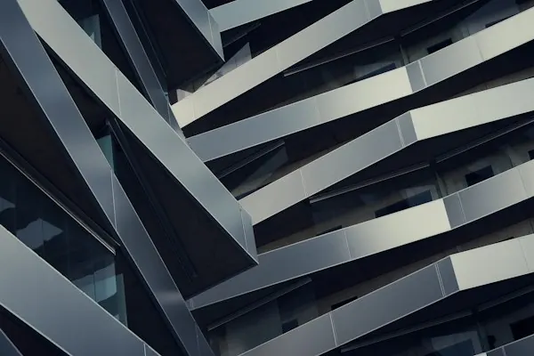 Commercial building facade