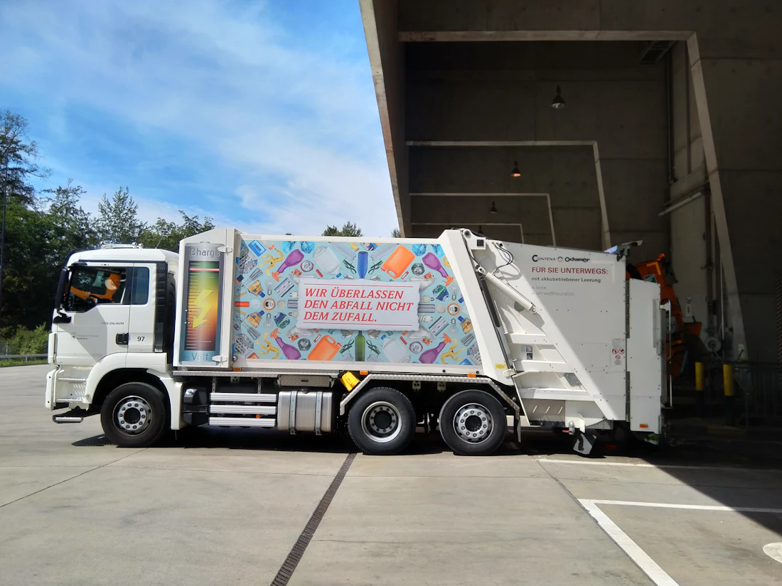 Garbage truck