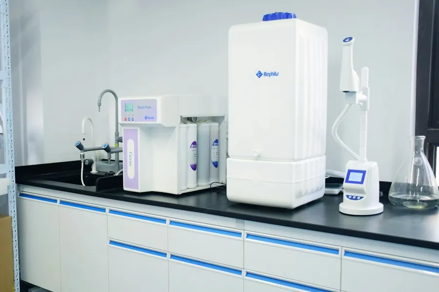Water testing and purification equipment