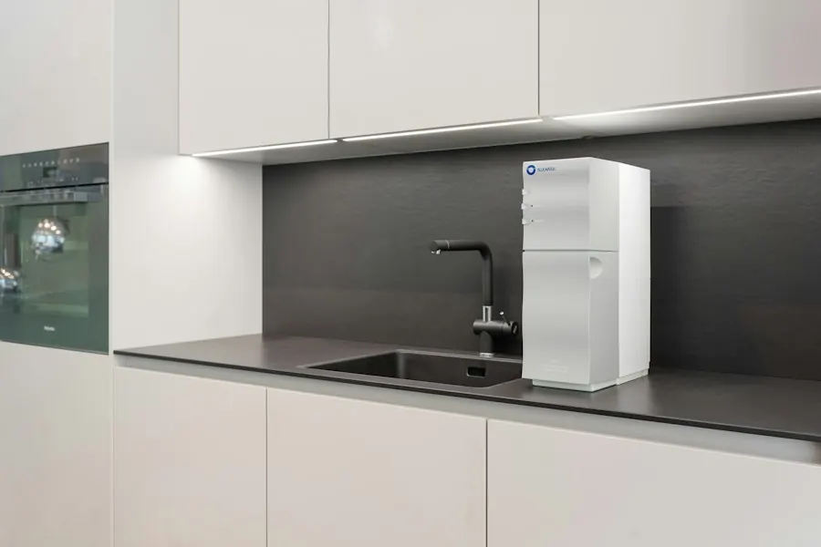 RO system in a modern kitchen
