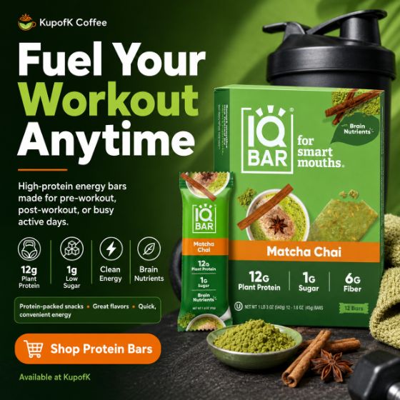 KupofK IQBAR workout ad