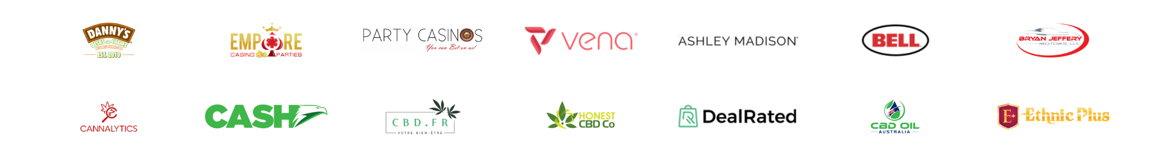 Selected client logos
