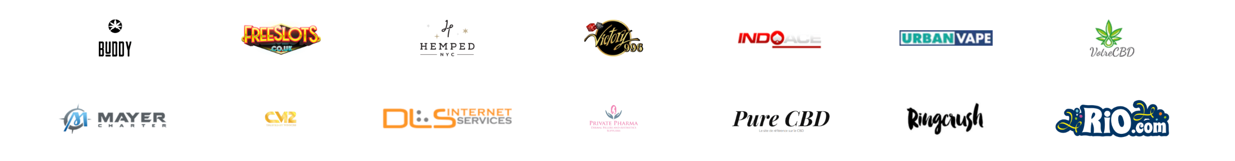 More selected client logos