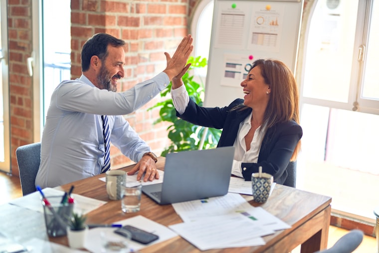 Strategist walking a client through an audit