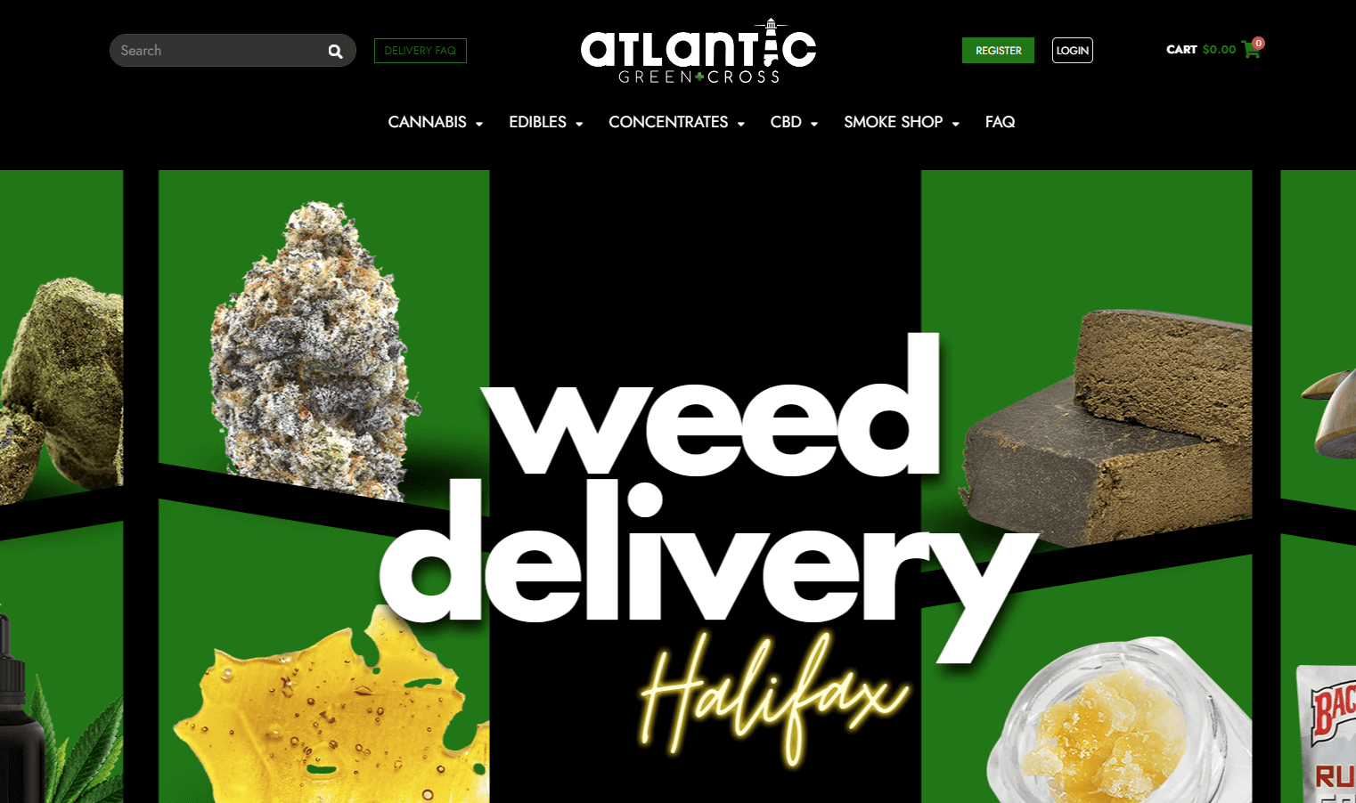 engaging website for cbd companies