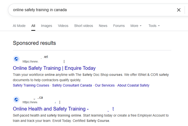 Online safety training Canada