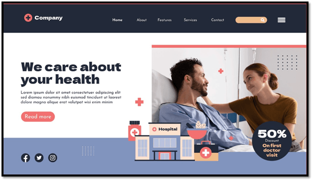 Healthcare Website Design and User Experience